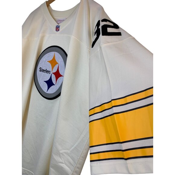 Mitchell & Ness Harris Pittsburgh Steelers Throwback Jersey NFL 5XL 10033 - Picture 8 of 16